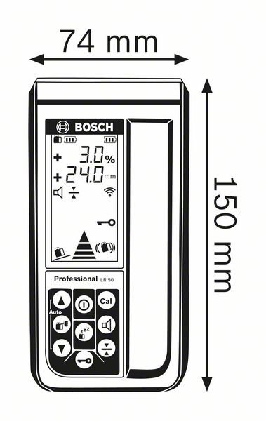 Приёмник излучения с функцией индикации относительной высоты Bosch LR50